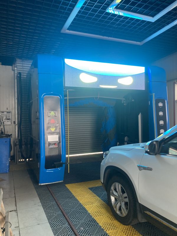 Máquina automática de lavagem de automóveis CF380 com tela de anúncios inteligente