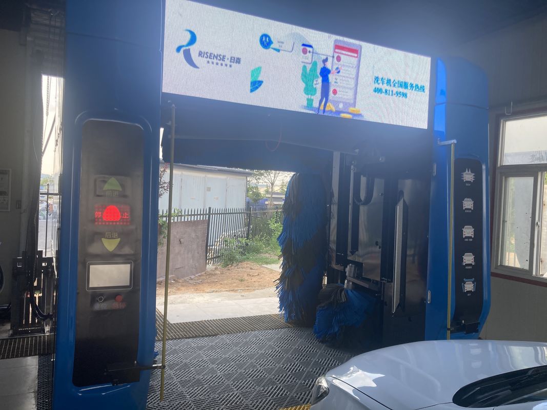 Máquina automática de lavagem de automóveis CF380 com tela de anúncios inteligente