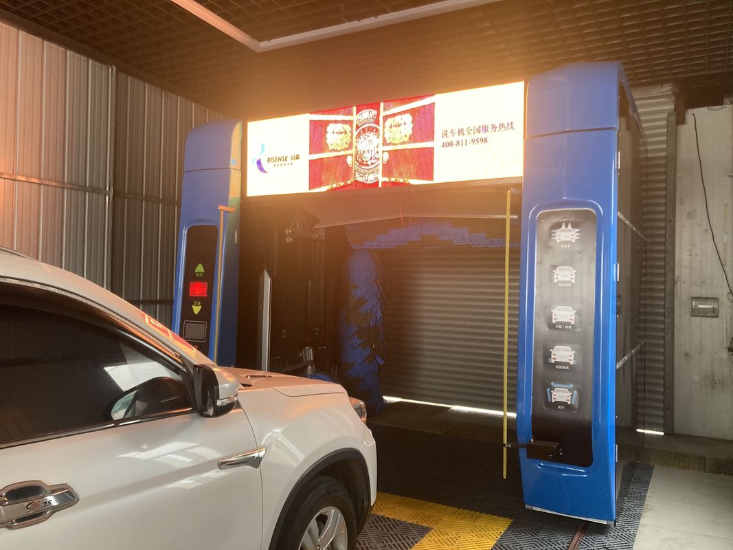 Máquina automática de lavagem de automóveis CF380 com tela de anúncios inteligente