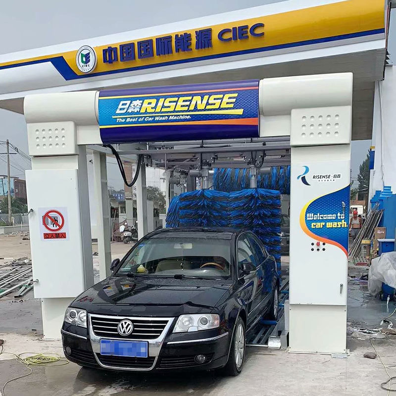 - Estilo de design elegante Rei da máquina de lavagem automática de 9 escovas Express Tunnel na Europa