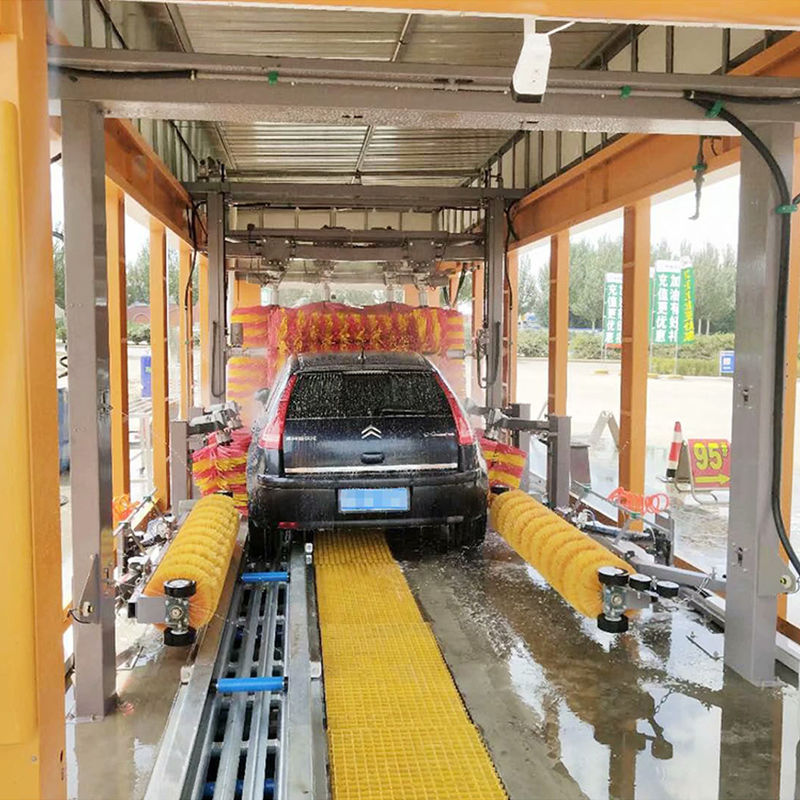 Máquina automática de lavagem de carros Express Tunnel para postos de gasolina Logotipo personalizado na Eslovênia