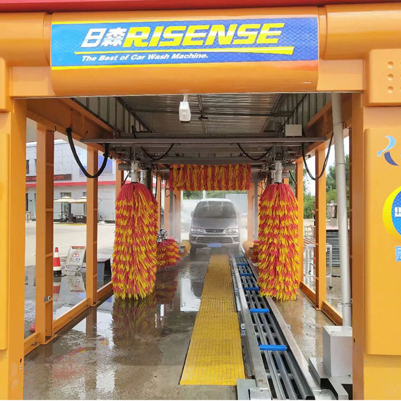 Máquina automática de lavagem de carros Express Tunnel para postos de gasolina Logotipo personalizado na Eslovênia