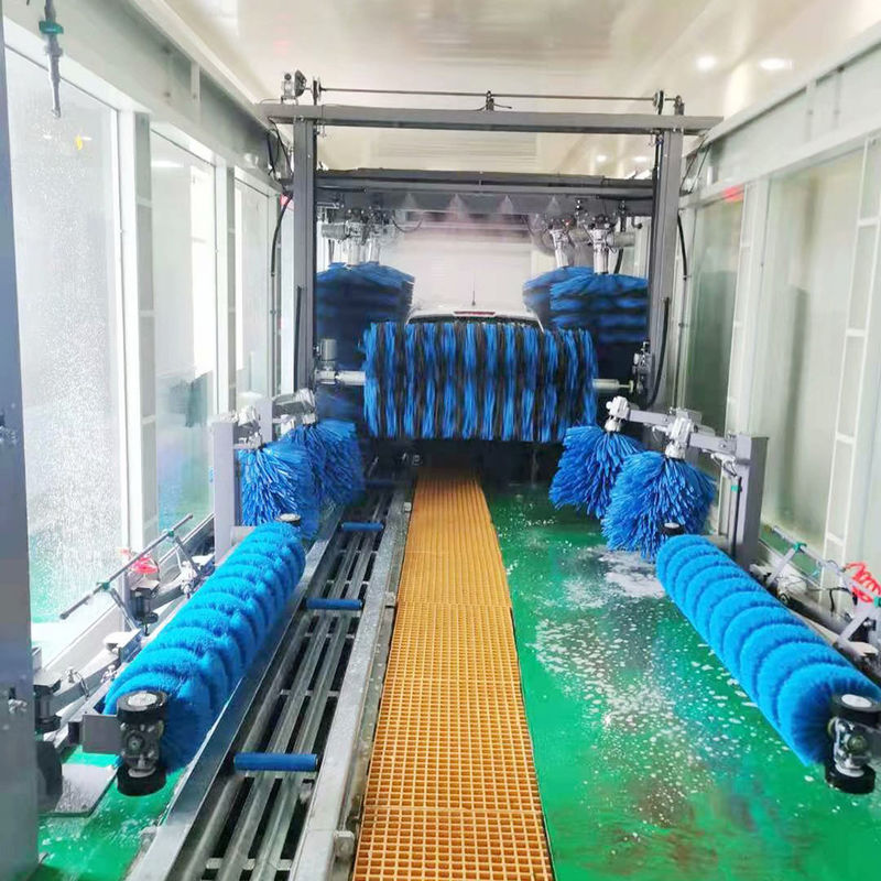 Máquina automática de lavagem de carros Express Tunnel para postos de gasolina Logotipo personalizado na Eslovênia