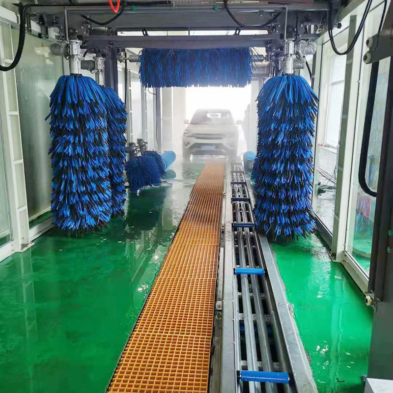 Máquina automática de lavagem de carros Express Tunnel para postos de gasolina Logotipo personalizado na Eslovênia