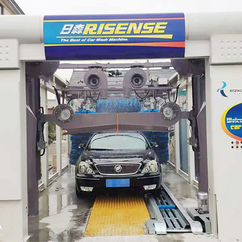Experimente a conveniência do nosso sistema automático de lavagem de escovas para o tipo de túnel de carro
