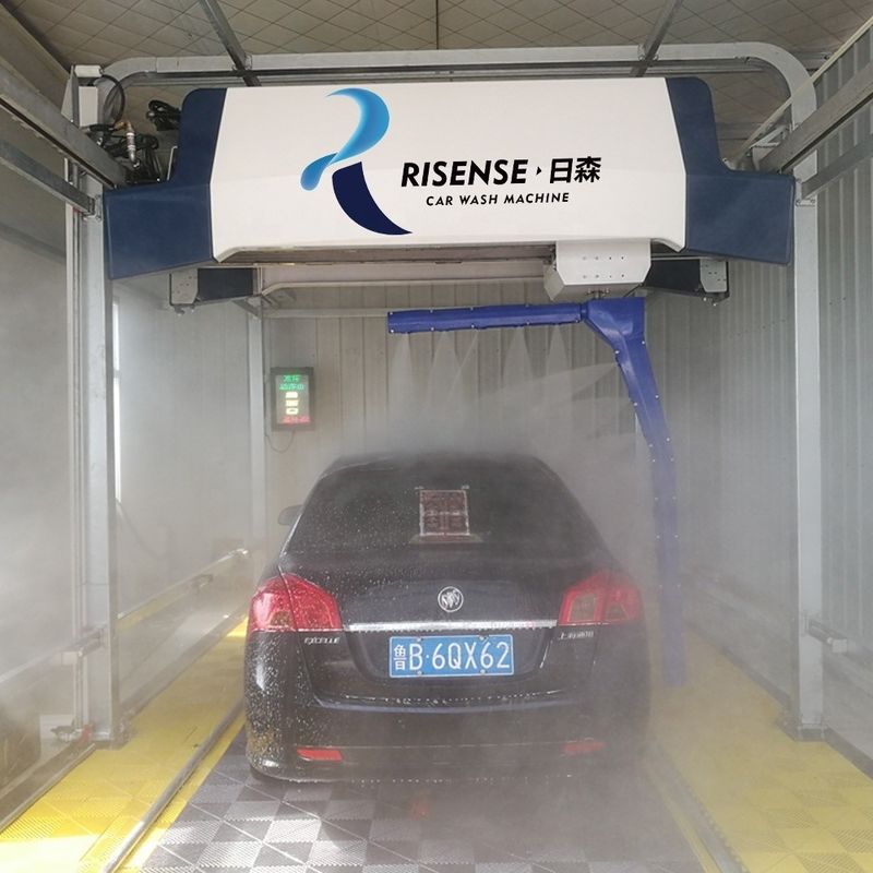 Aço galvanizado a quente Risense modelo inteligente com 120 bar máquina de lavagem de carros robô sem toque