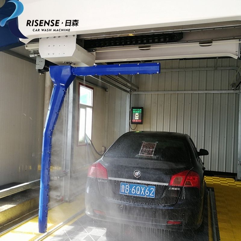 Aço galvanizado a quente Risense modelo inteligente com 120 bar máquina de lavagem de carros robô sem toque