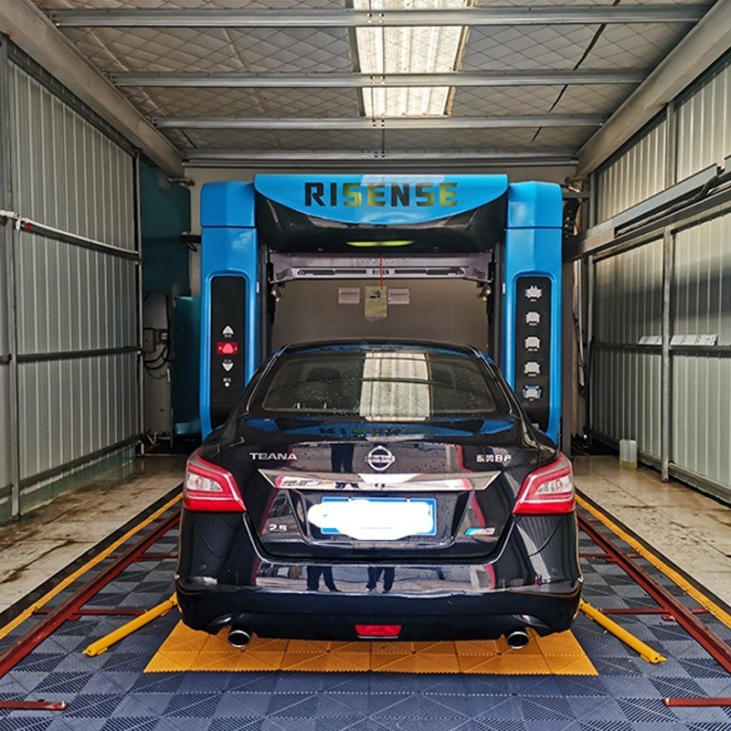 Máquina de lavagem de automóveis de alta pressão de estilo europeu sem contacto com água para limpeza exterior de automóveis