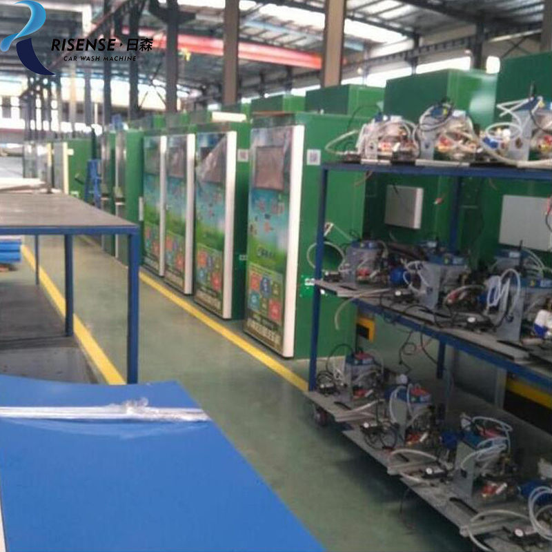 Equipamento de estação de lavagem de automóveis operado por moedas com potência total de 5,5 kW, tensão de duas fases
