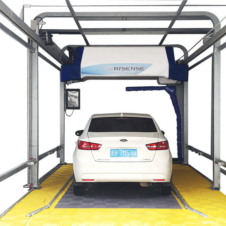 Máquina de Lavar Automóveis Galvanizada sem Toque com Sistema de Secagem Rápida por Ar
