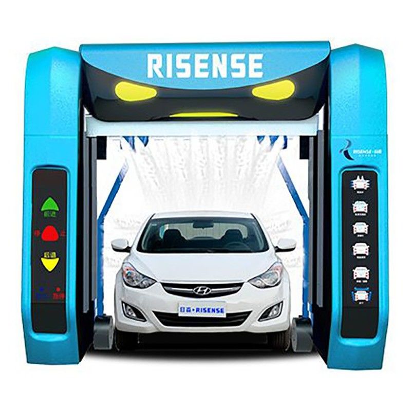 Risense Double Arm Full Automatic Touch Free Touchless Machine O futuro da lavagem de carros