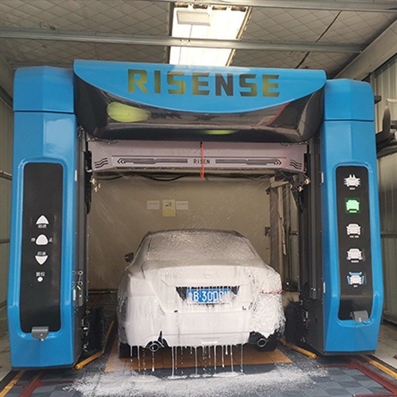 Risense Double Arm Full Automatic Touch Free Touchless Machine O futuro da lavagem de carros