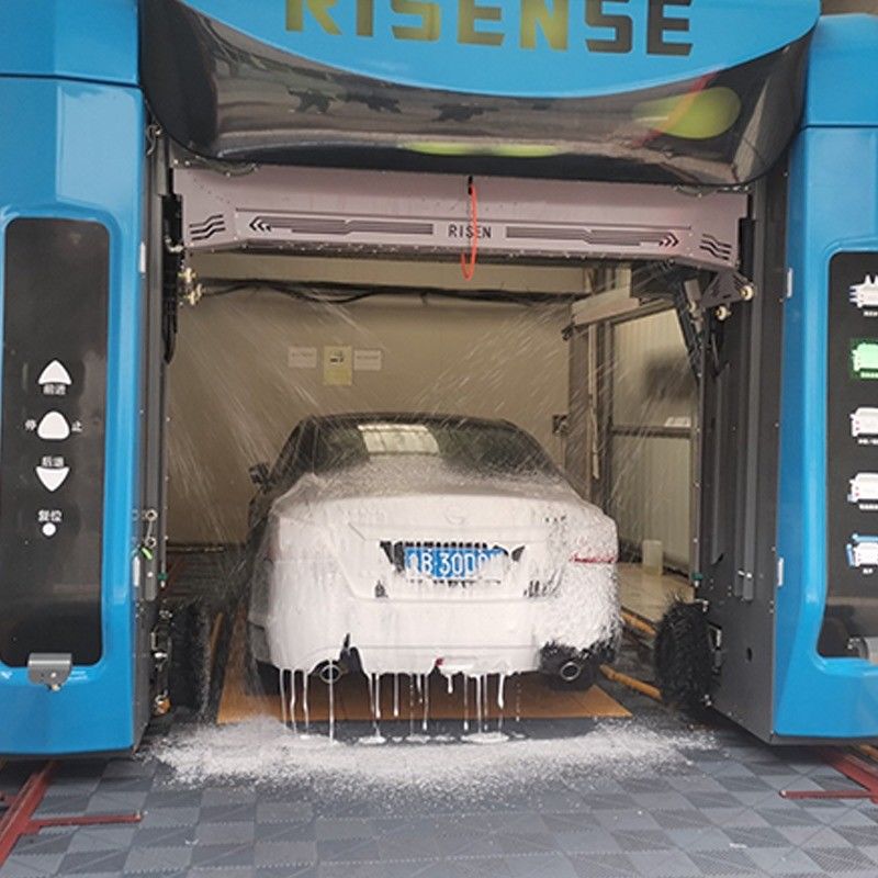 Equipamento de lavagem automática 360 laser de carro com secador de ar e shampoo de lava