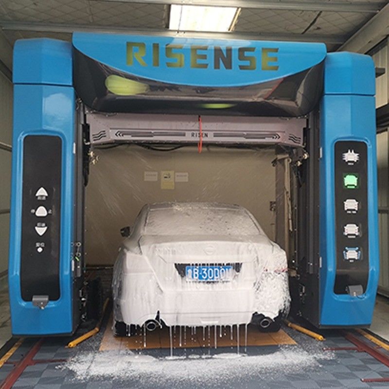 Lava-carros sem toque na Malásia Risense 360 Full Automatic No Brush No Contact Machine