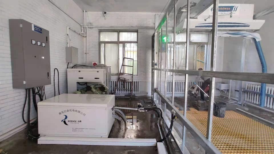 Máquina de lavar automóveis sem toque HP 231 Dimensão da máquina L*W*H 7600*3315*3100