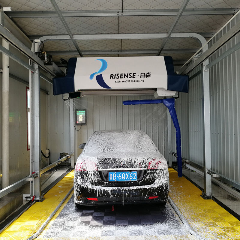 Pressão máxima 23kw Máquina automática de lavar carros sem toque para produtos de cuidados com carros