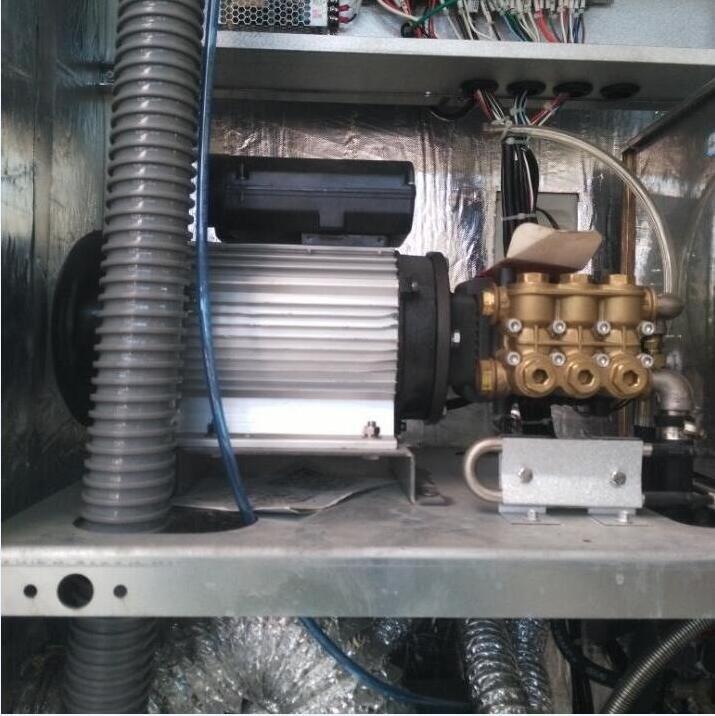 Máquina de lavagem de automóveis de aço galvanizado a quente de fase única 220V 5.5KW para estação operada por moedas