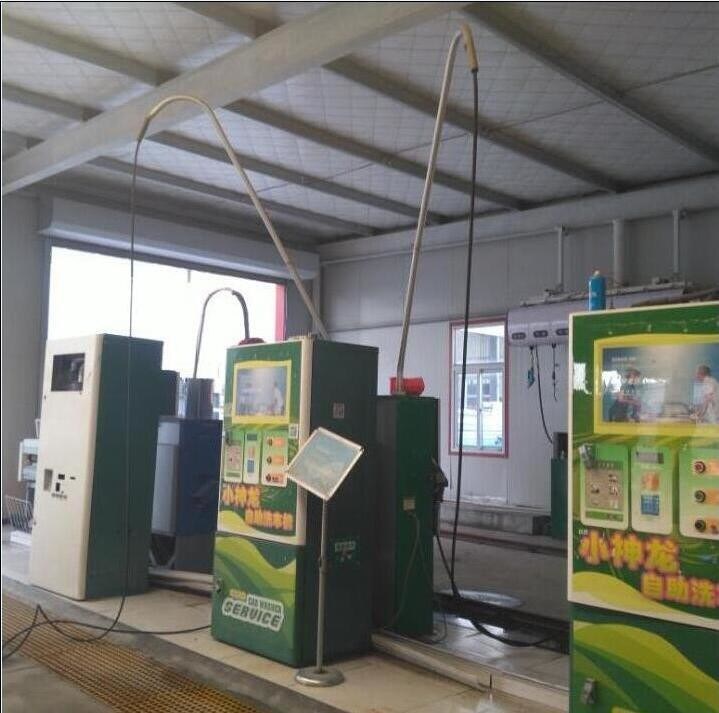 Máquina de lavagem de automóveis de aço galvanizado a quente de fase única 220V 5.5KW para estação operada por moedas